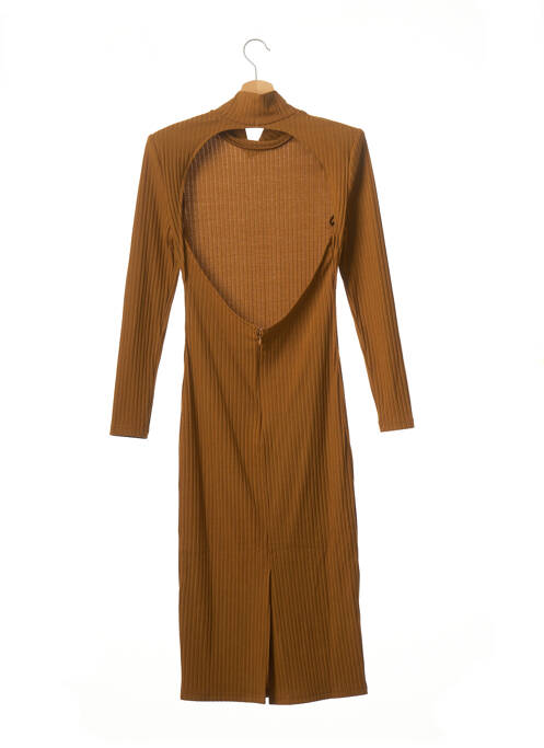 Rochie midi galben LPA femeie