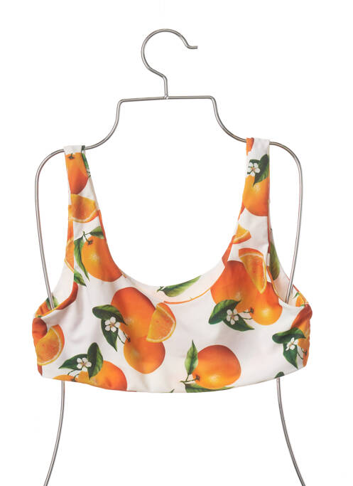 Sutien de costum de baie portocaliu SANS MARQUE femeie