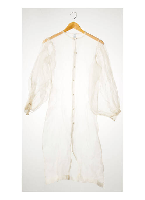 Tunică mâneci scurte gri LE FIL femeie