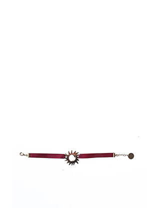 Brățară ornament element metalic roșu ROSE PIQUANTE femeie