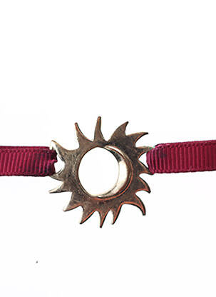 Brățară ornament element metalic roșu ROSE PIQUANTE femeie