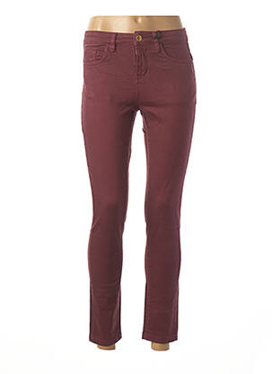 Blugi cu croială slim roșu DEELUXE femeie