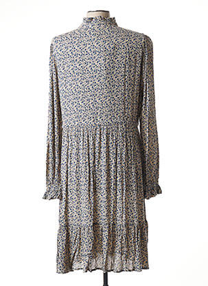 Rochie midi țesătură crep mâneci lungi albastru SOULMATE femeie