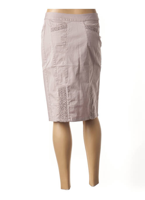 Fustă midi bej JAC JAC femeie