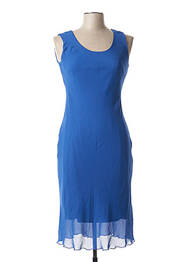 Rochie midi fără mâneci fără mâneci albastru JEAN DELFIN femme