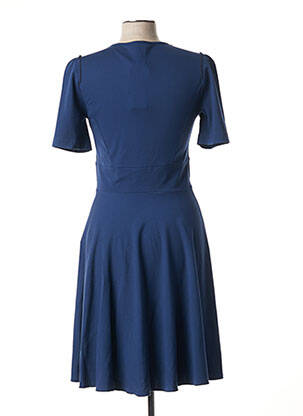 Rochie midi mâneci scurte mâneci scurte albastru R JEANS femeie