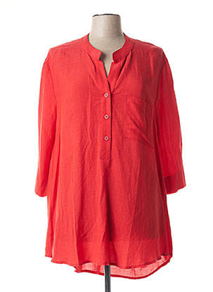 Tunică mâneci lungi roșu ORTO BOTANICO femeie