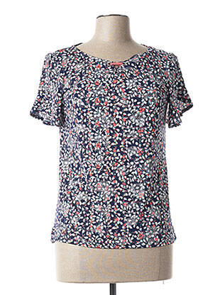 Top albastru GEVANA femeie