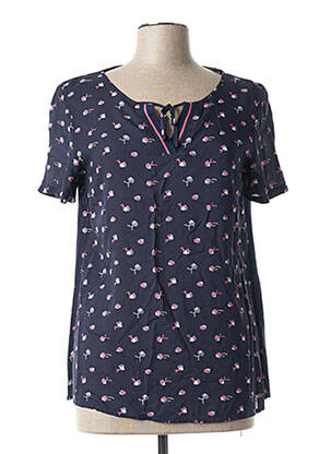 Top albastru ELLE EST OU LA MER femeie