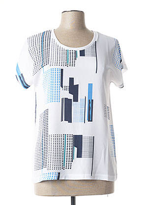 Top alb GRIFFON femeie