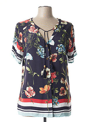 Tunică mâneci scurte albastru FRED SABATIER femeie