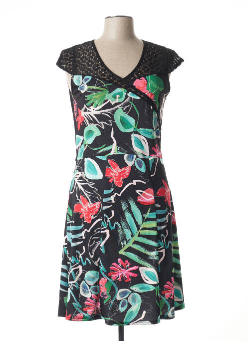 Rochie midi negru LILI & CAROLINE femeie