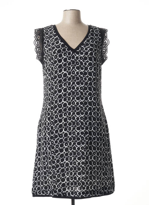 Rochie midi negru LILI & CAROLINE femeie