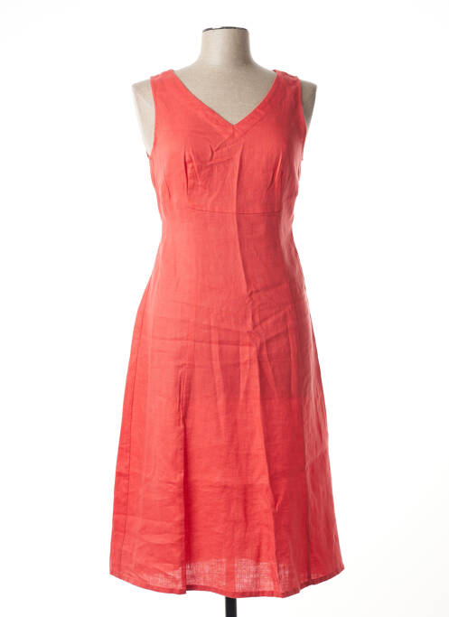 Rochie midi portocaliu FRED SABATIER femeie