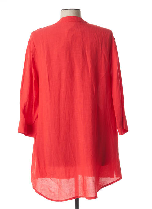 Tunică mâneci lungi roșu ORTO BOTANICO femeie