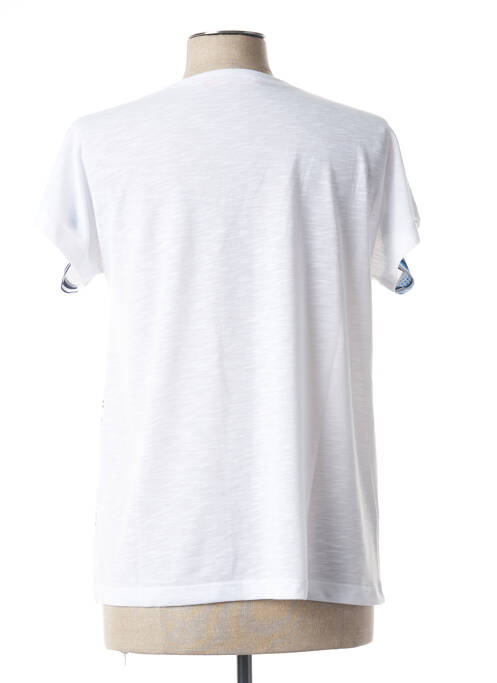 Top alb GRIFFON femeie