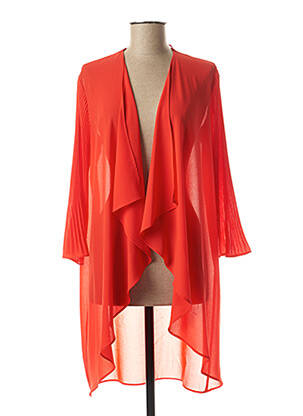 Vestă cu mâneci lungi roșu TINTA STYLE femeie