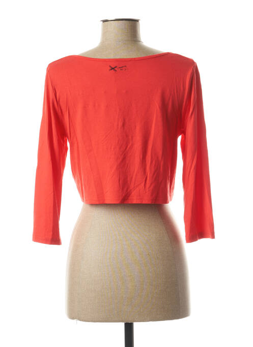 Vestă cu mâneci lungi roșu LES FILLES DE NEAUX femeie