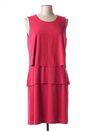 Rochie midi croială fluidă fără mâneci roșu FRANCE RIVOIRE femme