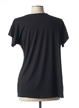 Tricou croială cambrată mâneci scurte albastru TINTA STYLE femeie