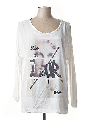 Tricou alb IMITZ femeie