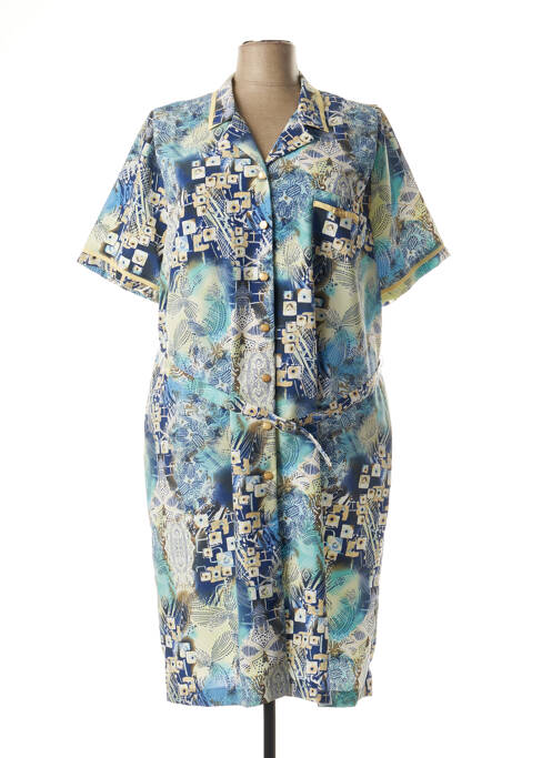 Rochie midi albastru FRANCE RIVOIRE femeie