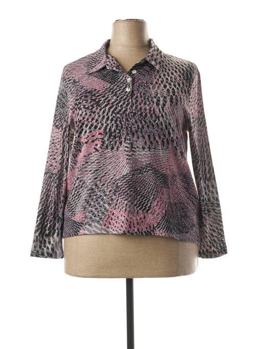 Polo gri FRANCE RIVOIRE femeie