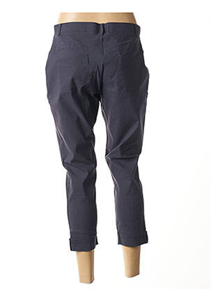 Pantalon trei sferturi elasticitate albastru TELMAIL femeie