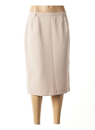 Fustă midi bej COSTURA 40 femeie