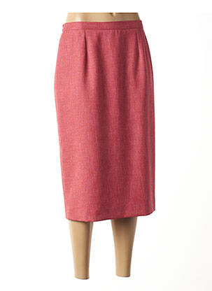 Fustă midi roz FRANCOISE DE FRANCE femeie