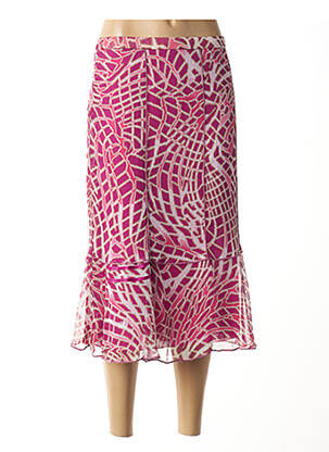 Fustă midi roz PAUPORTÉ femeie