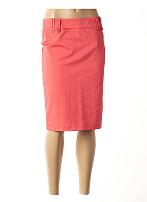 Fustă midi roz UN TEMPS POUR ELLE femeie