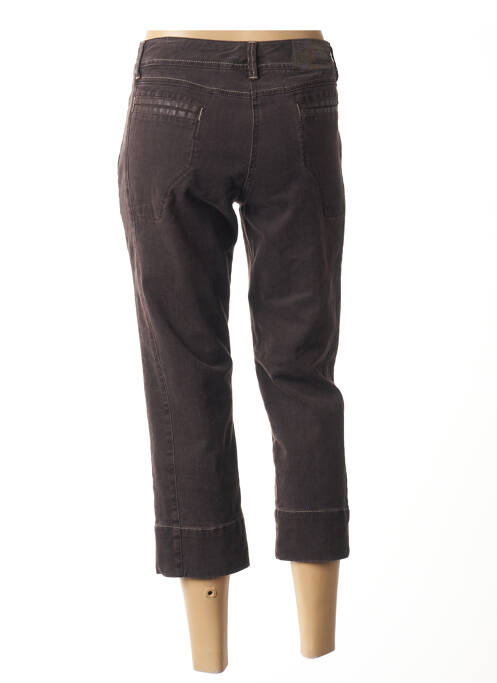 Pantalon trei sferturi maro JOCAVI femeie