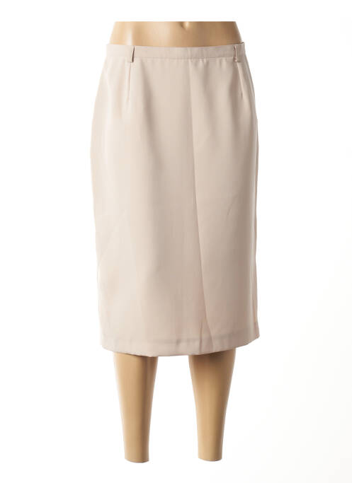 Fustă midi bej COSTURA 40 femeie