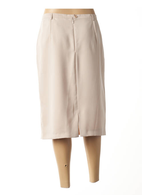 Fustă midi bej COSTURA 40 femeie