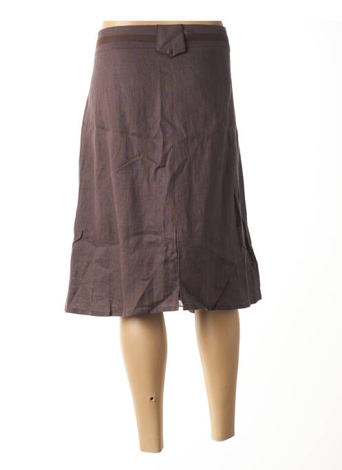 Fustă midi maro COCO MENTHE femeie