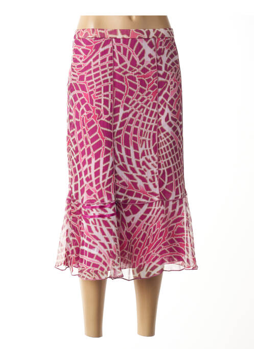 Fustă midi roz PAUPORTÉ femeie