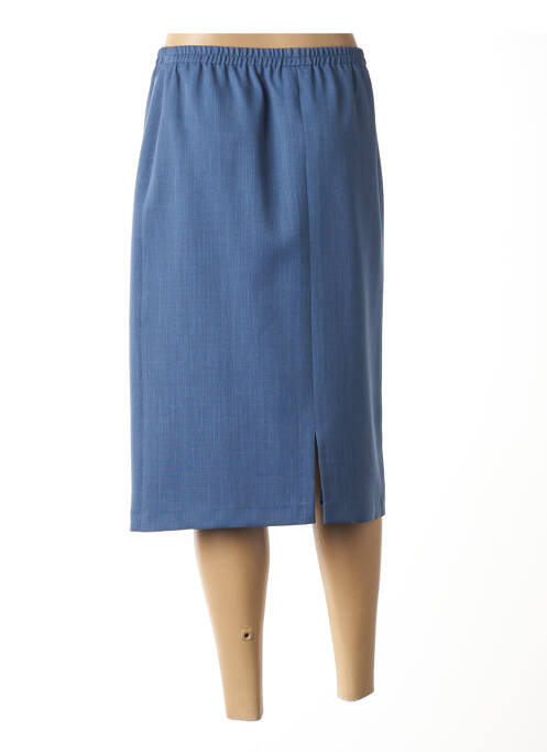 Fustă midi albastru FRANCE RIVOIRE femeie