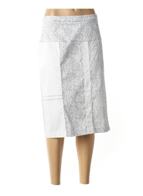 Fustă midi alb FRANCE RIVOIRE femeie
