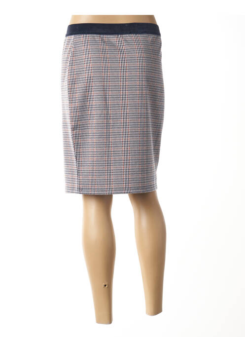 Fustă midi albastru SIGNATURE femeie