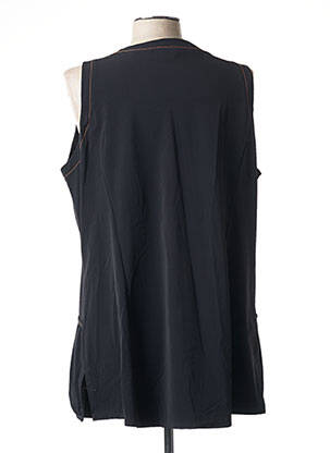 Rochie scurtă fără mâneci fără mâneci negru FRED SABATIER femeie