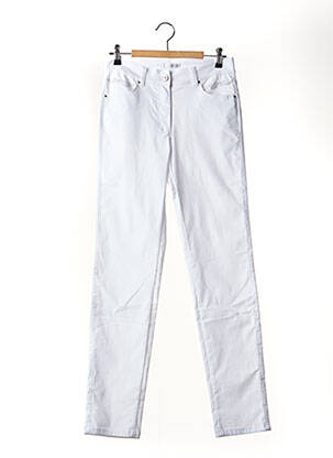 Pantalon slim alb DIANE LAURY femeie