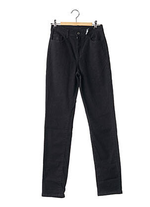 Pantalon slim elasticitate mărime normală negru IMPAQT femeie