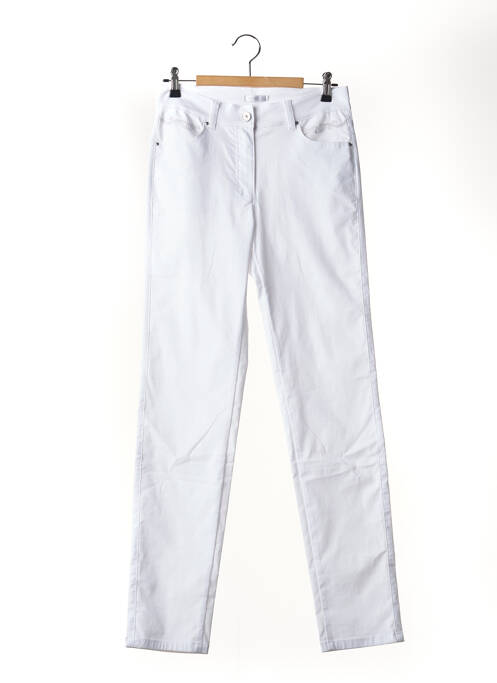 Pantalon slim alb DIANE LAURY femeie