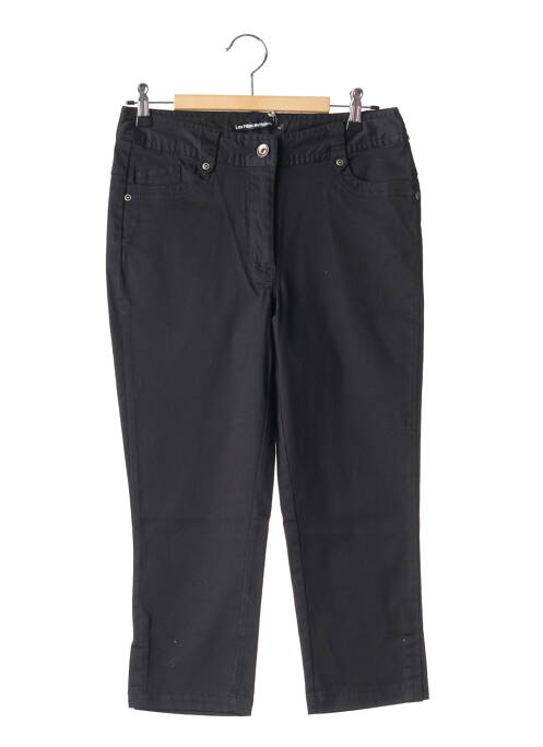 Pantalon trei sferturi negru LES FILLES DE NEAUX femeie