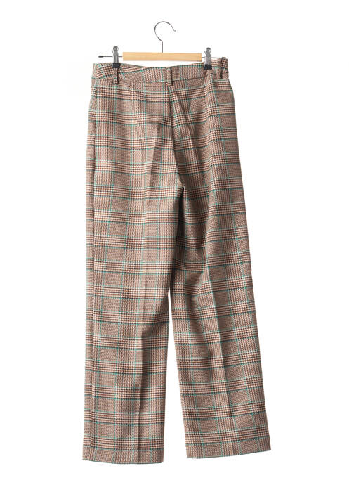 Pantalon larg maro NICE THINGS femeie