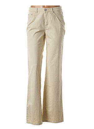 Pantalon evazat bej BETTY BARCLAY femeie