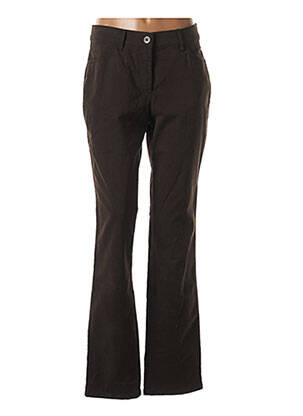 Pantalon slim elasticitate mărime normală maro GERKE MY PANTS femeie