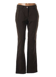Pantalon slim elasticitate mărime normală maro GERKE MY PANTS femeie