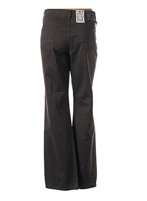 Pantalon drept elasticitate mărime normală maro PIONIER femeie